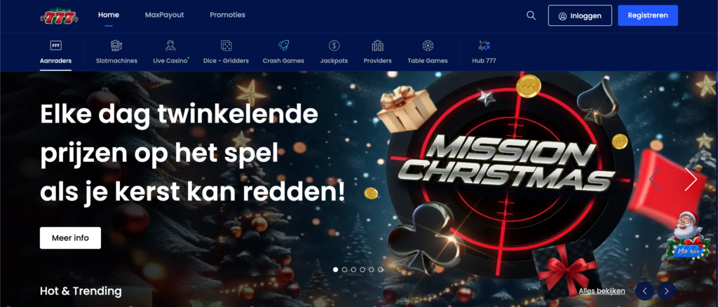 België 777 online casino beoordeling